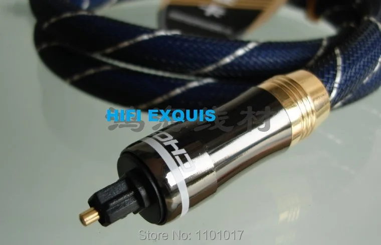 HIFI EXQUIS CS702 SPDIF Optical Cable 1M or 1.5 Meter HIFI EXQUIS Digital SPDIF Wires
HIFI EXQUIS CS702 SPDIF Optical Cable 1M or 1.5 Meter HIFI EXQUIS Digital SPDIF Wires