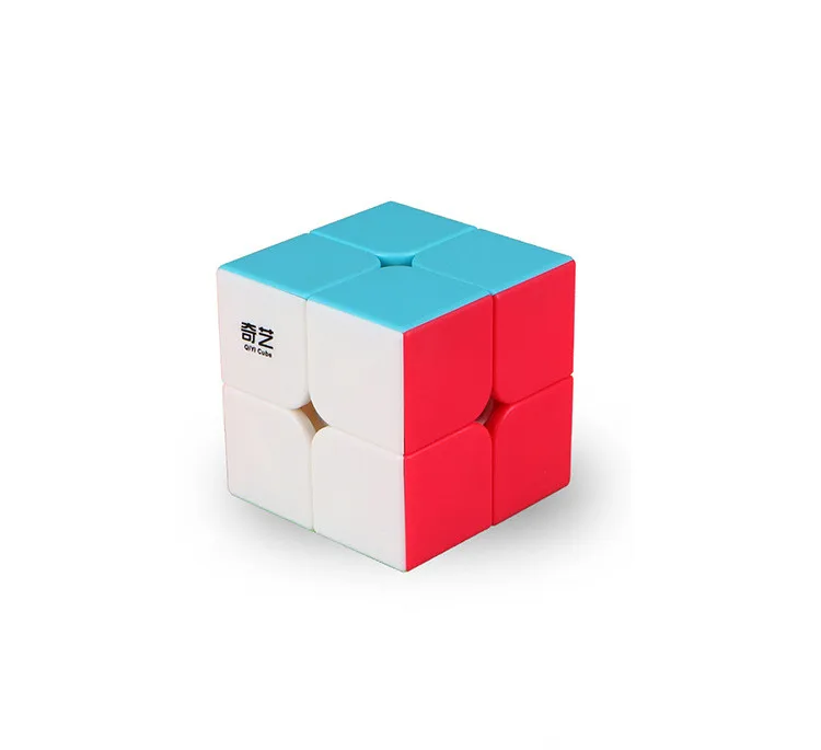 

Qiyi Magic Cubes Professional 2x2x2 5.1CM Sticker Speed Twist Puzzle Toys for Children Gift Magic Cube Speed cube