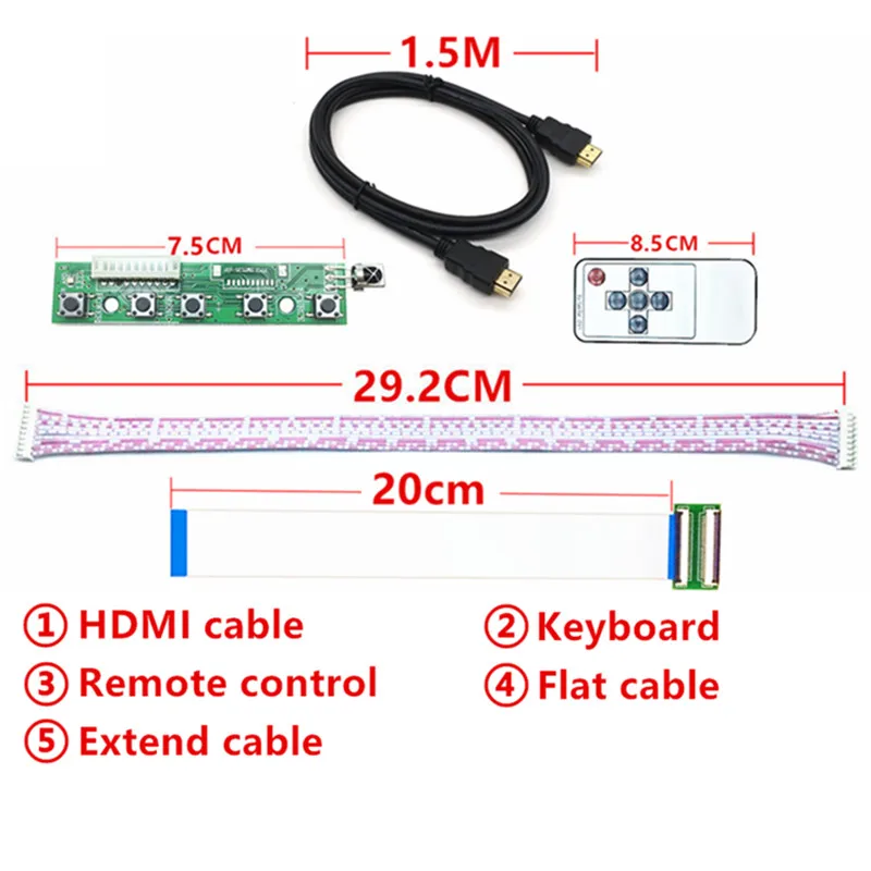 8.4 inch 60pins 800*600 4:3 screen HSD084ISN1-A00 LCD Controller monitor driver board HDMI VGA 2AV Module kit for Raspberry Pi
8.4 inch 60pins 800*600 4:3 screen HSD084ISN1-A00 LCD Controller monitor driver board HDMI VGA 2AV Module kit for Raspberry Pi