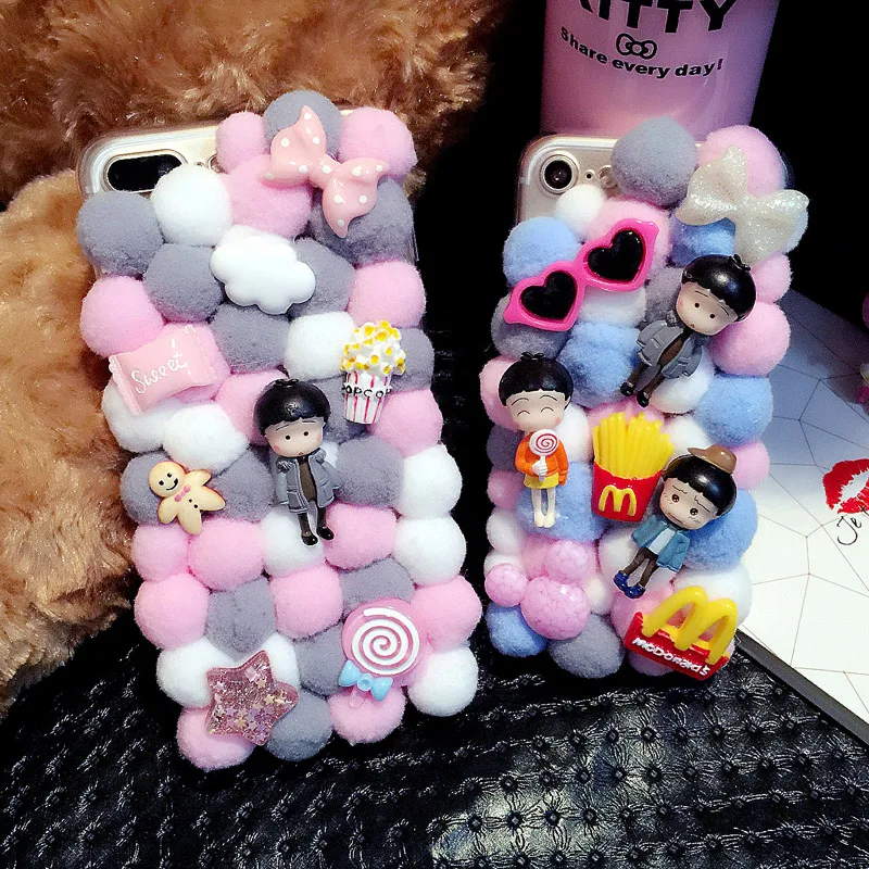 For OPPO A33 A53 A59 F1 A35 R7 R9 F1S Plus R9S Pompon Stereo 3D Doll Case Mobile Phone Funda Cover Bag Housing Shell Skin Mask
For OPPO A33 A53 A59 F1 A35 R7 R9 F1S Plus R9S Pompon Stereo 3D Doll Case Mobile Phone Funda Cover Bag Housing Shell Skin Mask