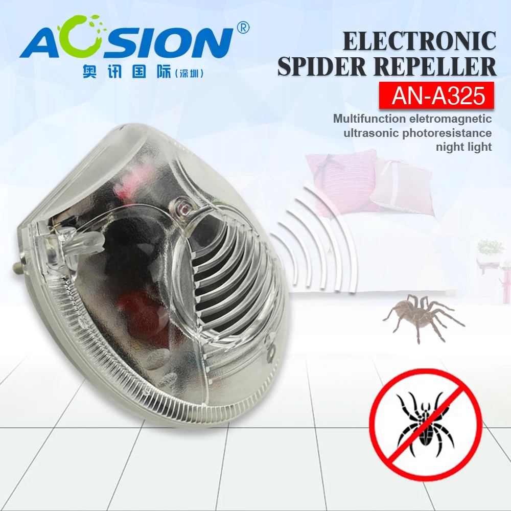 Buy AOSION High Quality Animal Repeller Ultrasonic Pest Reject Pigeon Cat Dog Bat Bird Repellent( Got GS spider repeller free)
Buy AOSION High Quality Animal Repeller Ultrasonic Pest Reject Pigeon Cat Dog Bat Bird Repellent( Got GS spider repeller free)