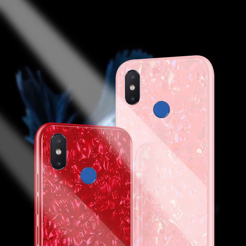 Чехол из закаленного стекла для Xiaomi Mi 8 SE 6 6X A2 5X A1 Note 3 Mix 2 2S Redmi S2 5 Pro|Бамперы| |