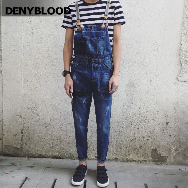 Denyblood Jeans Mens Denim Overalls Distressed Jeans Ripped Destroyed Patchwork Bib Pants Jumpsuit for Man Casual Pants 8101
Denyblood Jeans Mens Denim Overalls Distressed Jeans Ripped Destroyed Patchwork Bib Pants Jumpsuit for Man Casual Pants 8101