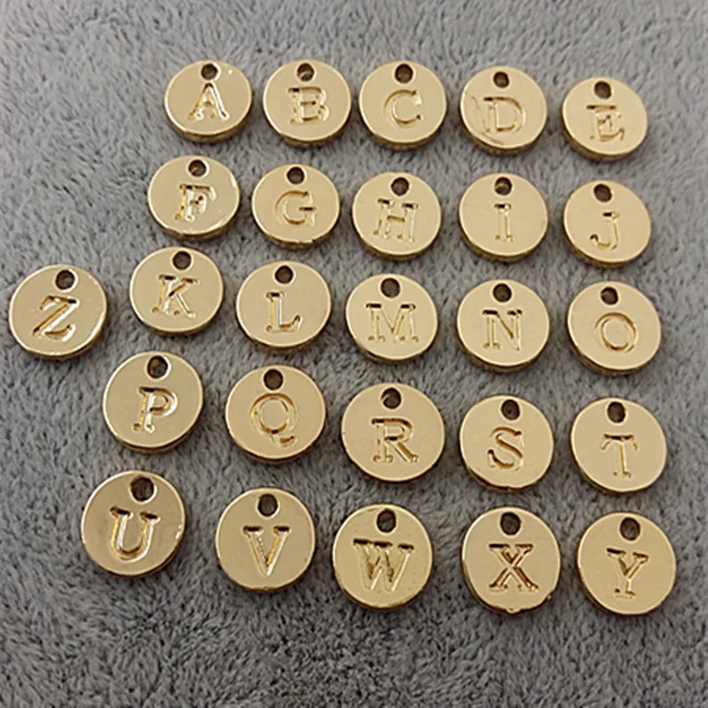 5sets 130pcs letters bracelet charms Stamp Initial A-Z single Disc Pendant alphabet Pendent charms Beads Charm DIY Jewelry
5sets 130pcs letters bracelet charms Stamp Initial A-Z single Disc Pendant alphabet Pendent charms Beads Charm DIY Jewelry