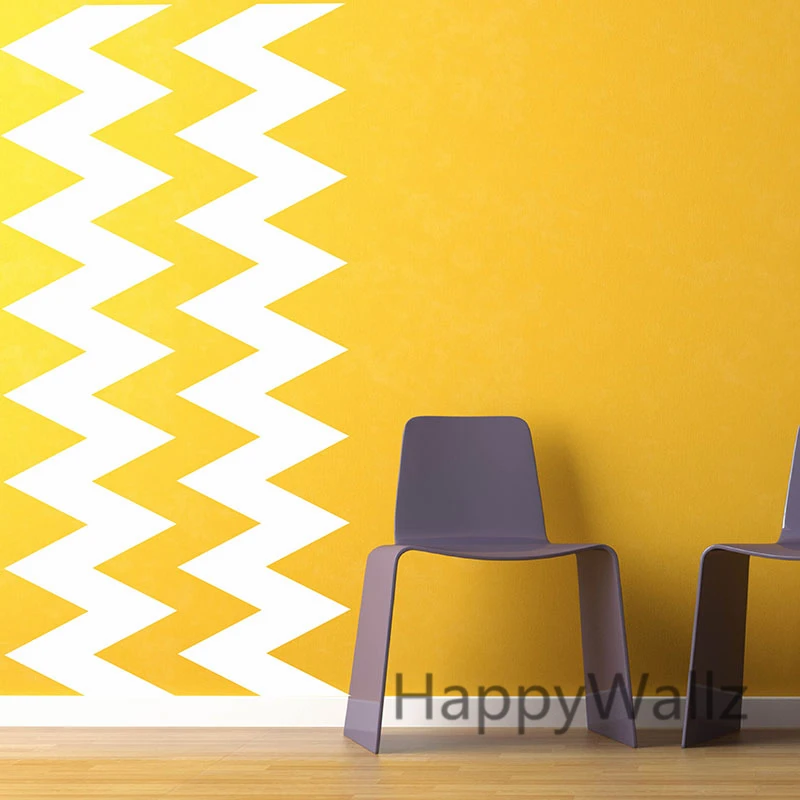 DIY Chevron Stripes Wall Stickers Decorative Chevron Wall Decals Modern Vinyl Wall Art Chevron Mural Wallpaper P66
DIY Chevron Stripes Wall Stickers Decorative Chevron Wall Decals Modern Vinyl Wall Art Chevron Mural Wallpaper P66