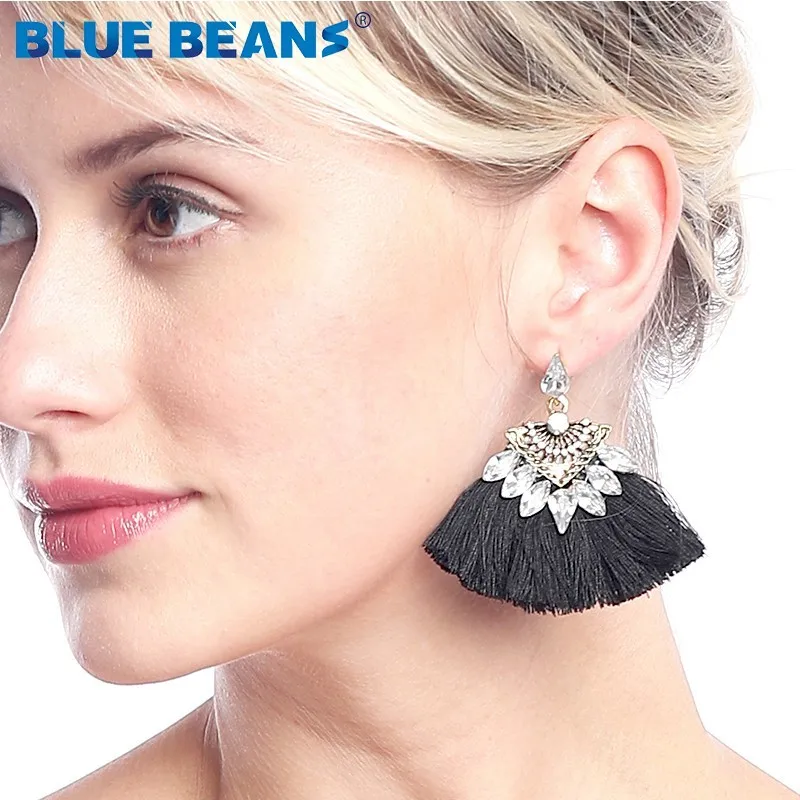 Earings Fashion Jewelry Punk Tassel Women Small Bohemian Earring Star Black Drop Boho Crystal Earing Dangle statement Wholesale
Earings Fashion Jewelry Punk Tassel Women Small Bohemian Earring Star Black Drop Boho Crystal Earing Dangle statement Wholesale