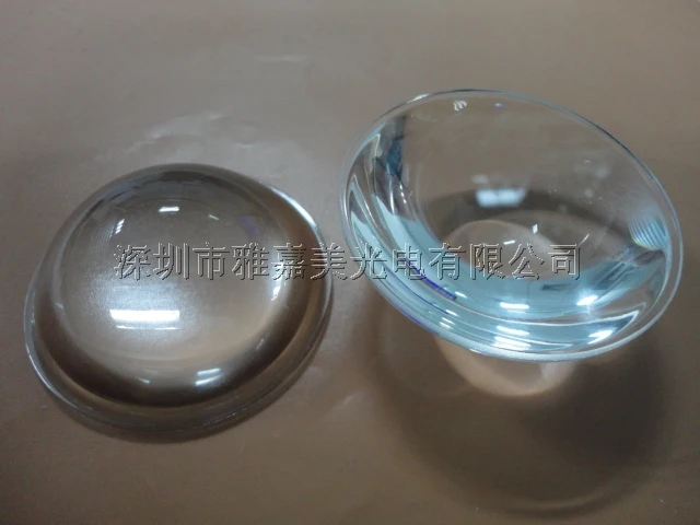 Светодиодный ная стеклянная линза высокой мощности диаметр 71 мм оптическая