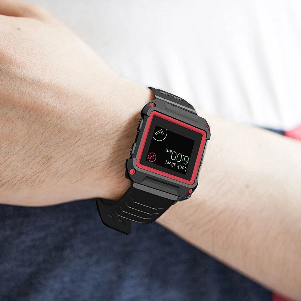 Slim Protective Frame Case with Strap 2 in 1Bands Rugged protective case with Silicone wrist strap bands for Fitbit Blaze watch
Slim Protective Frame Case with Strap 2 in 1Bands Rugged protective case with Silicone wrist strap bands for Fitbit Blaze watch