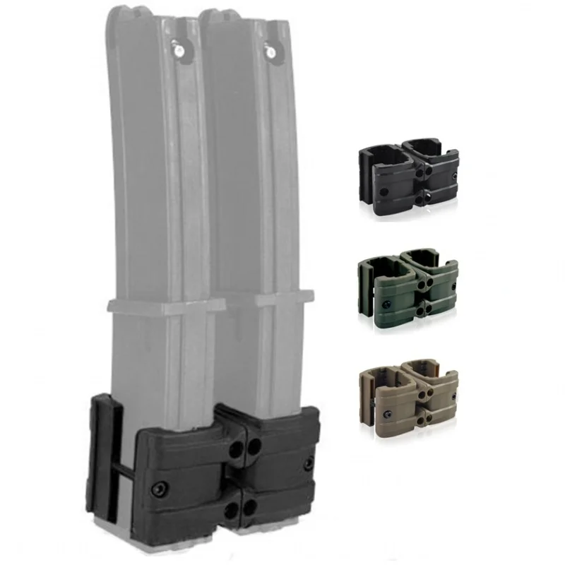 Tactical Gun MP7 Fast Mag Coupler Clip Holder Double Magazine Parallel Connector Military Airsoft Hunting Accessories
Tactical Gun MP7 Fast Mag Coupler Clip Holder Double Magazine Parallel Connector Military Airsoft Hunting Accessories
