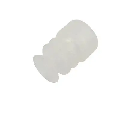 Прозрачная белая мягкая силиконовая миниатюрная Вакуумная присоска 10 мм x 15 |