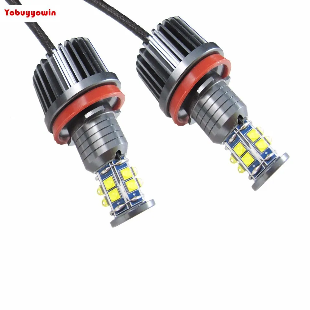 High Luminance 120W 6000K White H8 LED Angel Eyes Ring Marker Bulbs For bmw 1 3 5 X Series
High Luminance 120W 6000K White H8 LED Angel Eyes Ring Marker Bulbs For bmw 1 3 5 X Series