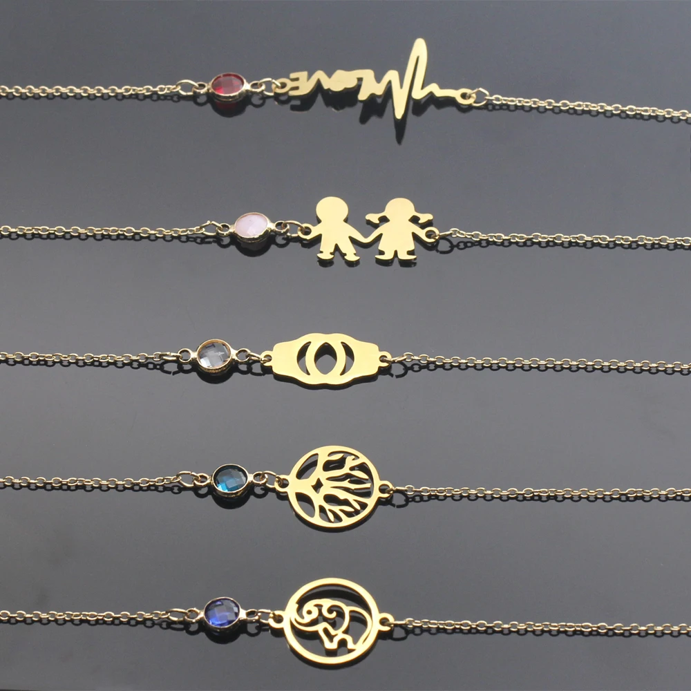 Женский браслет Legenstar с электрокардиограммой Bracciali Pulseiras feminina Femme Bijoux pulseras mujer