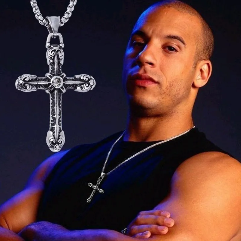 2019 Fashion Dark Knight Crystal Cross Necklace Pendant for Men Long Necklace Leather Chain Jewelry Statement Necklace Men
2019 Fashion Dark Knight Crystal Cross Necklace Pendant for Men Long Necklace Leather Chain Jewelry Statement Necklace Men
