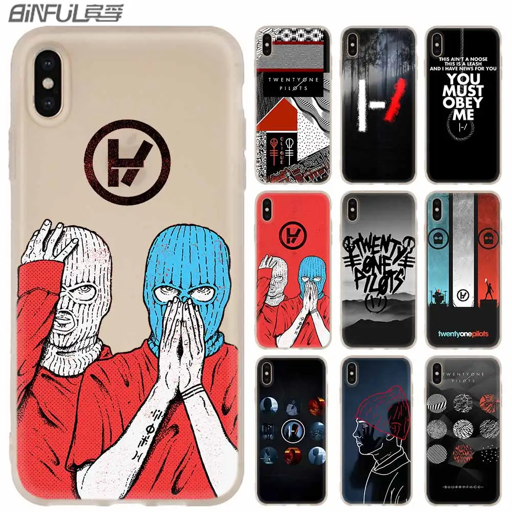 Twenty One Pilots 21 Pilots Silicone Soft Cover Case FOR iPhone 13 11 12 Pro X XS Max XR 8 7 6 Plus SE Coque 2020
Twenty One Pilots 21 Pilots Silicone Soft Cover Case FOR iPhone 13 11 12 Pro X XS Max XR 8 7 6 Plus SE Coque 2020