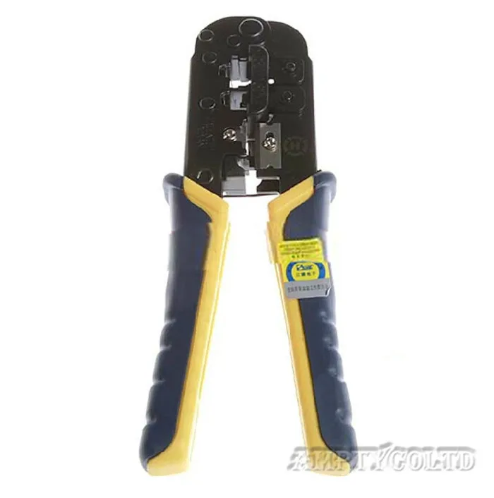 Sanbao Two-Site Network Clamp HT-568 Ethernet Cable Plier rj45 Crimping Plier Rj11 Telephone Cord Plier
Sanbao Two-Site Network Clamp HT-568 Ethernet Cable Plier rj45 Crimping Plier Rj11 Telephone Cord Plier