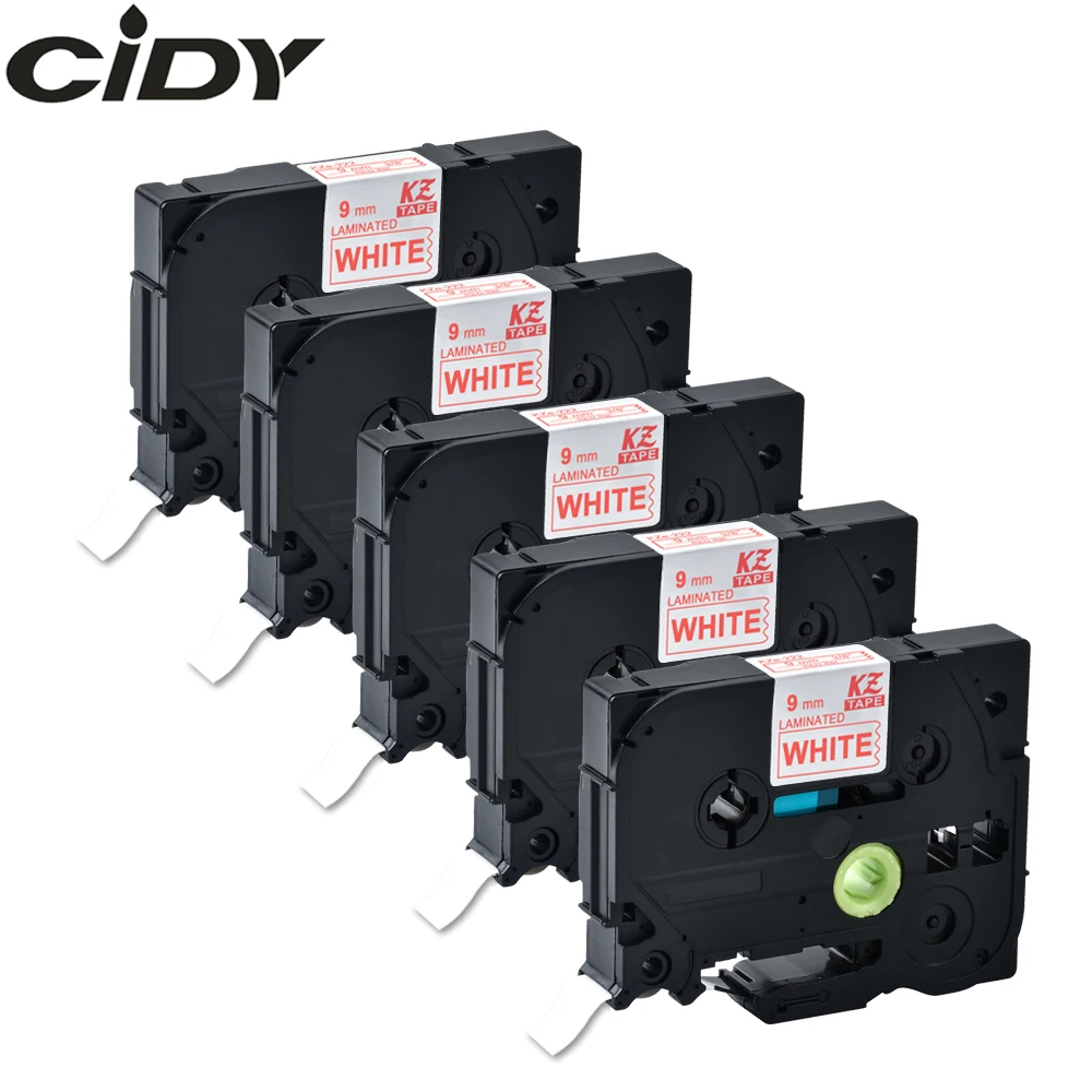 CIDY 5pcs Red on White Laminated TZe-222 TZ-222 Laminated Labeling Tape for P-Touch label brother printer tz222 tze222 tze 222
CIDY 5pcs Red on White Laminated TZe-222 TZ-222 Laminated Labeling Tape for P-Touch label brother printer tz222 tze222 tze 222