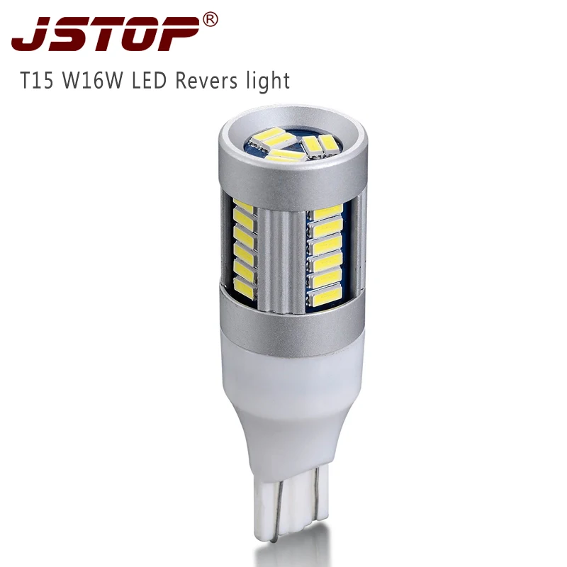 Лампы заднего хода JSTOP T15 W16W, 12 В переменного тока, 4014smd, 6000k, canbus led Реверсивные лампы
Лампы заднего хода JSTOP T15 W16W, 12 В переменного тока, 4014smd, 6000k, canbus led Реверсивные лампы