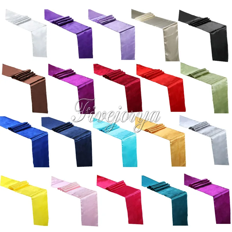 10PCS New Yellow Satin Table Runners 12" x 108'' Wedding Party Banquet Decorations 30cm x 275cm
10PCS New Yellow Satin Table Runners 12" x 108'' Wedding Party Banquet Decorations 30cm x 275cm