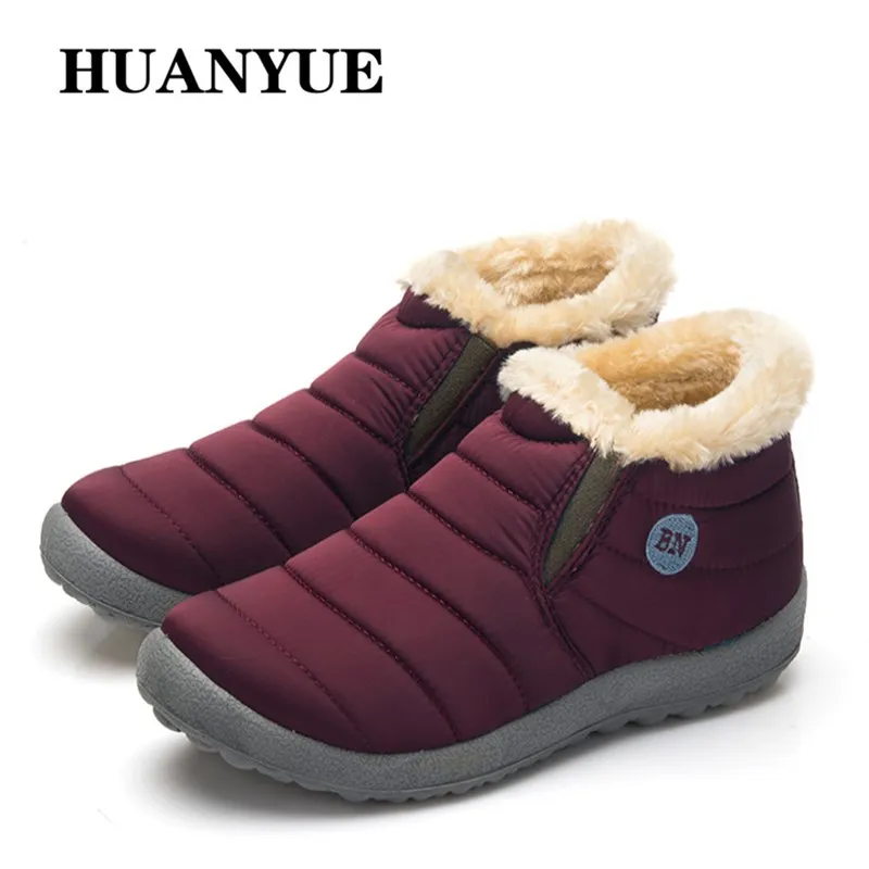 Size35-48 Waterproof Women Winter Shoes Couple Ankle Snow Boots Warm Fur Inside Antiskid Bottom Keep Warm Mother Casual Boots
Size35-48 Waterproof Women Winter Shoes Couple Ankle Snow Boots Warm Fur Inside Antiskid Bottom Keep Warm Mother Casual Boots