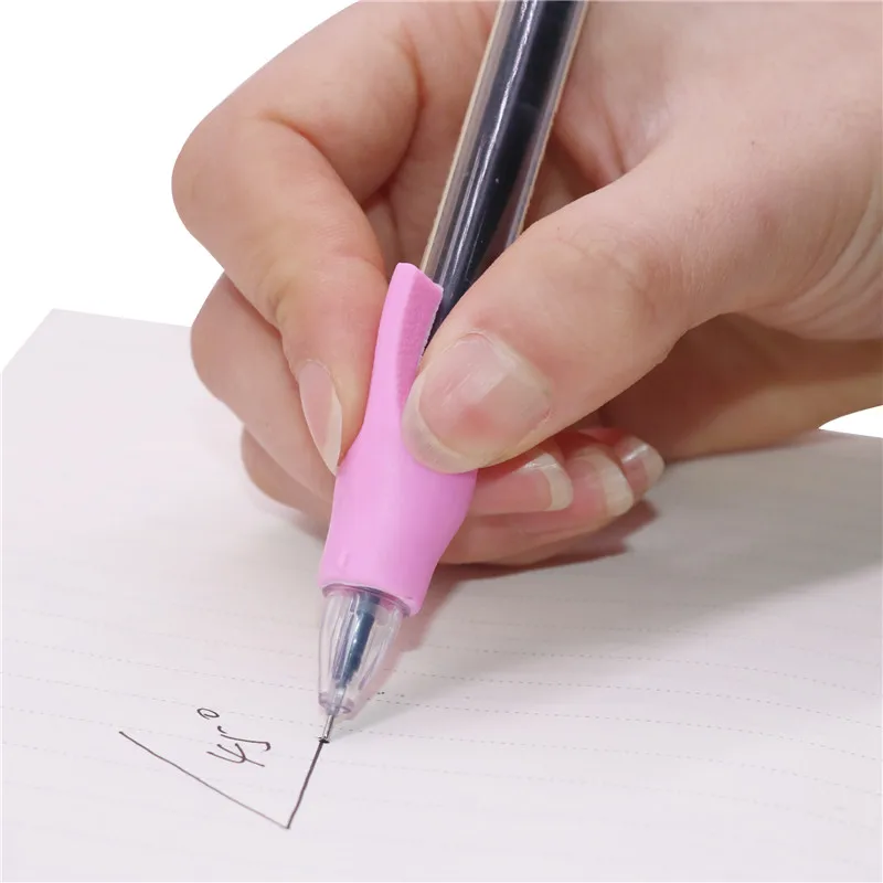 10 Pcs Pen holder Writing Posture Correction Pen holder Gel Pen Auxiliary Handle Long Tail Silicone Student Office Supplies
10 Pcs Pen holder Writing Posture Correction Pen holder Gel Pen Auxiliary Handle Long Tail Silicone Student Office Supplies