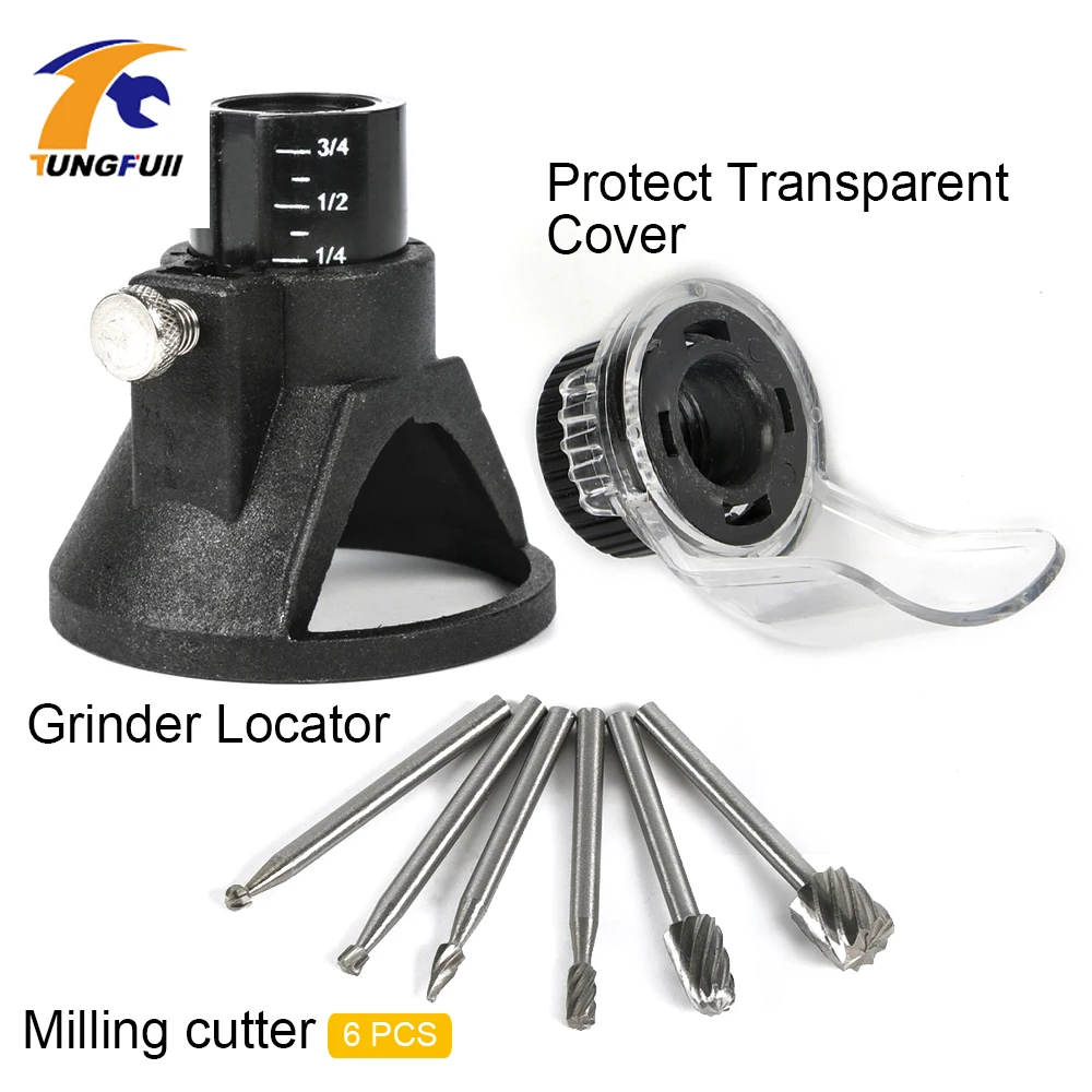 Tungfull DREMEL шлифовальный станок с защитной крышкой резной локатор шлифовальные