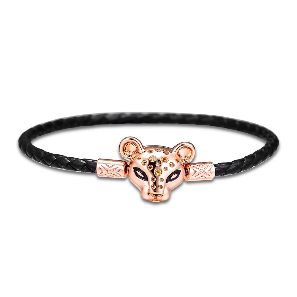 CKK Silver 925 Jewelry Sparkling Lion Princess, Woven Leather Bracelets For Women Original Sterling Silver Making
CKK Silver 925 Jewelry Sparkling Lion Princess, Woven Leather Bracelets For Women Original Sterling Silver Making