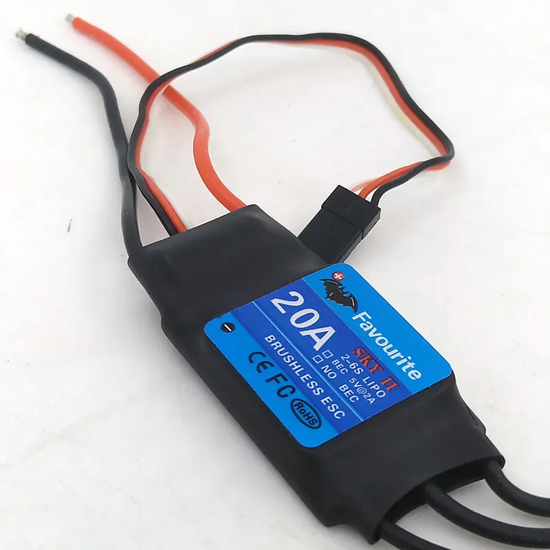 Любимый регулятор скорости FVT ESC 20A Lipo 2-6S, ESC для многовинтового дрона на дистанционном управлении, Прошивка Simonk
Любимый регулятор скорости FVT ESC 20A Lipo 2-6S, ESC для многовинтового дрона на дистанционном управлении, Прошивка Simonk