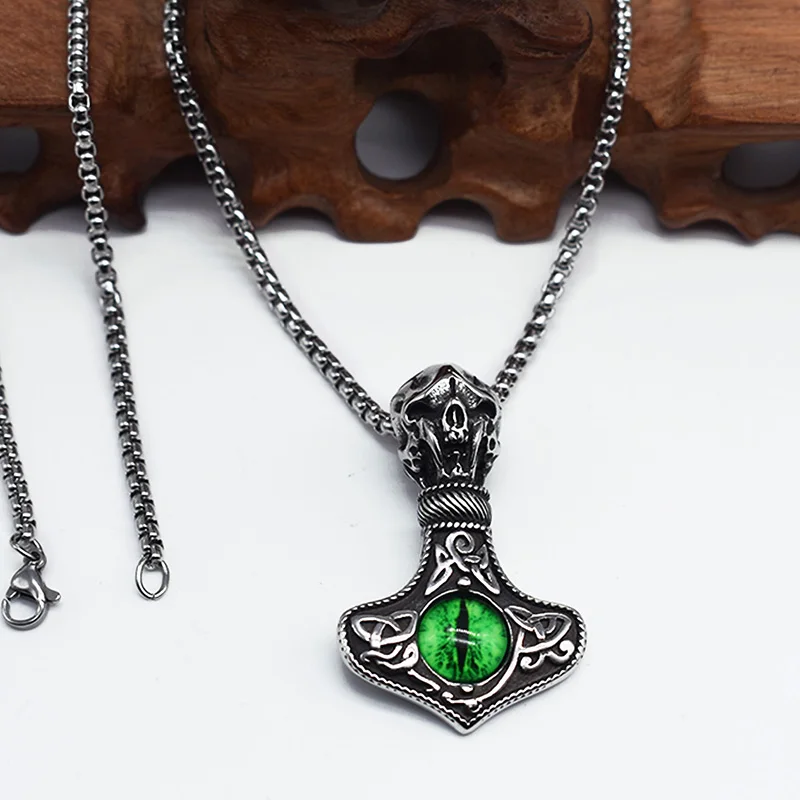 Thor Hammer Mjolnir Thor Viking Amulet Pendant Necklace Men Stainless Steel Chain Necklace Scandinavian Jewelry
Thor Hammer Mjolnir Thor Viking Amulet Pendant Necklace Men Stainless Steel Chain Necklace Scandinavian Jewelry