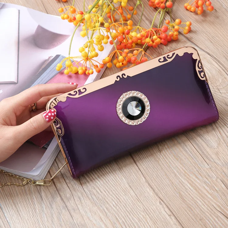 Women Wallet Long Leather Gradient Color Purse Rainbow Clutch Purse Women Wallets 100PCS/lot
Women Wallet Long Leather Gradient Color Purse Rainbow Clutch Purse Women Wallets 100PCS/lot