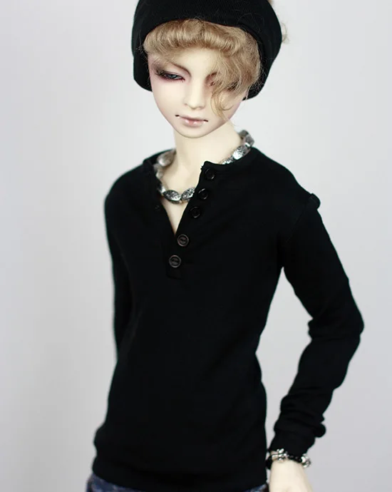BJD doll shirt black long-sleeved classic render shirt for 1/3 1/4 BJD DD SD MSD SD17 Uncle doll clothes accessories
BJD doll shirt black long-sleeved classic render shirt for 1/3 1/4 BJD DD SD MSD SD17 Uncle doll clothes accessories