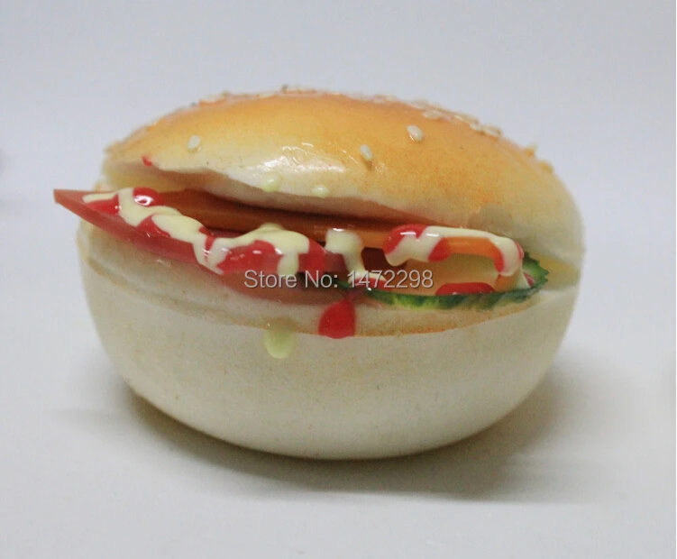 3 x Hot Lifelike Fake Hamburger Garnish Artificial Fruit Faux Hamburger Steak with Ham Food Decor Kitchen free shipping
3 x Hot Lifelike Fake Hamburger Garnish Artificial Fruit Faux Hamburger Steak with Ham Food Decor Kitchen free shipping