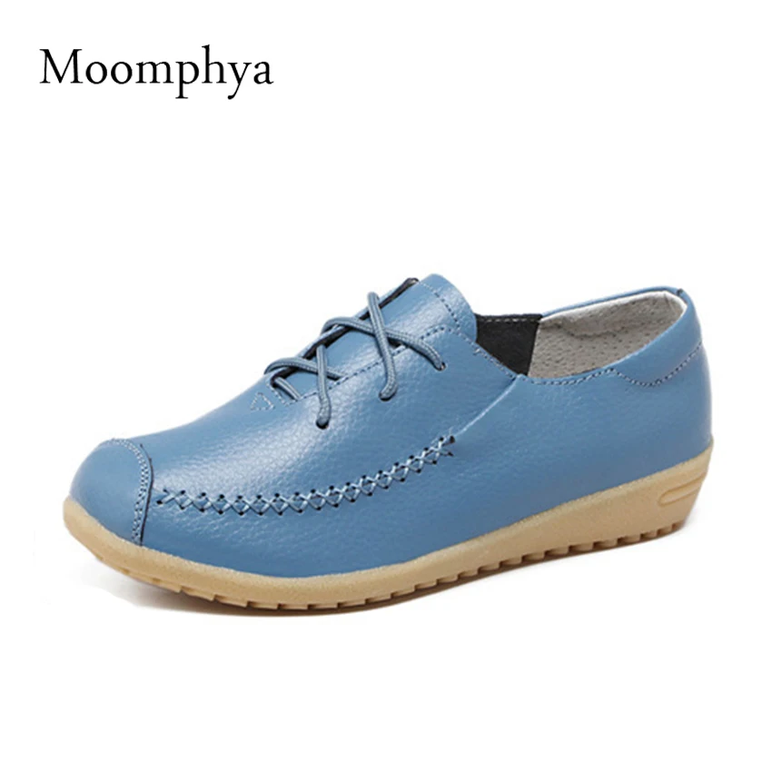 Moomphya/Женские туфли-лодочки дамы Однотонная повседневная обувь Обувь Пояса из