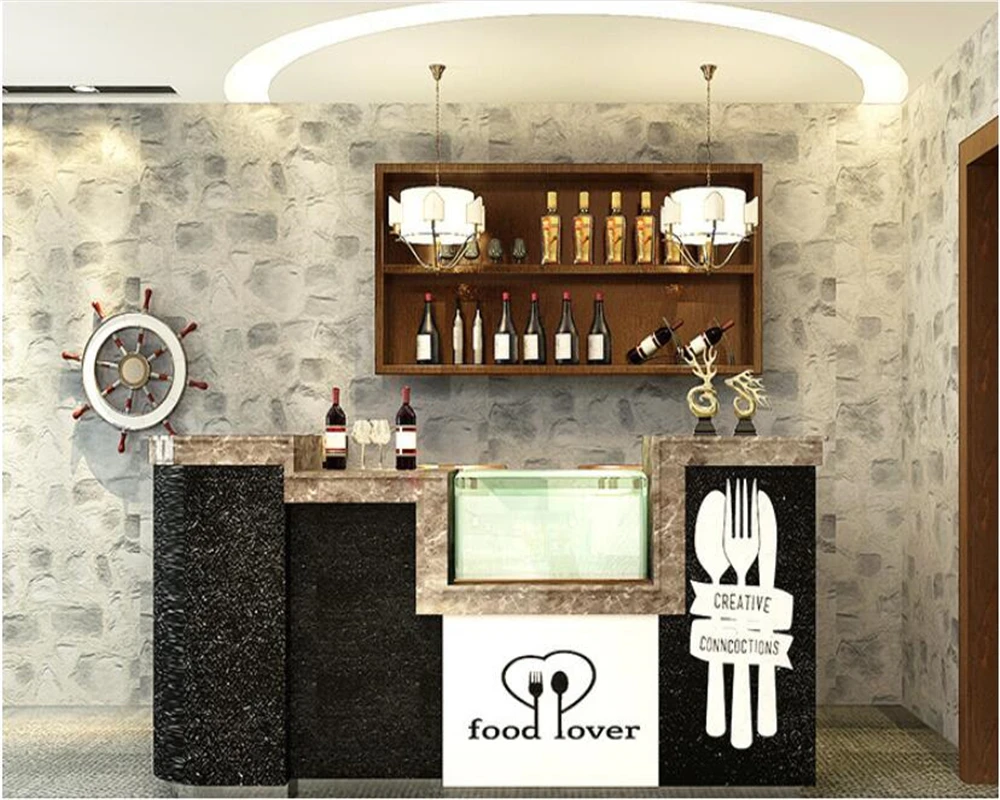 beibehang Wall mural behang New 3D stereo rock PVC waterproof wallpaper roll 3d wallpaper family decoration hot pot restaurant
beibehang Wall mural behang New 3D stereo rock PVC waterproof wallpaper roll 3d wallpaper family decoration hot pot restaurant