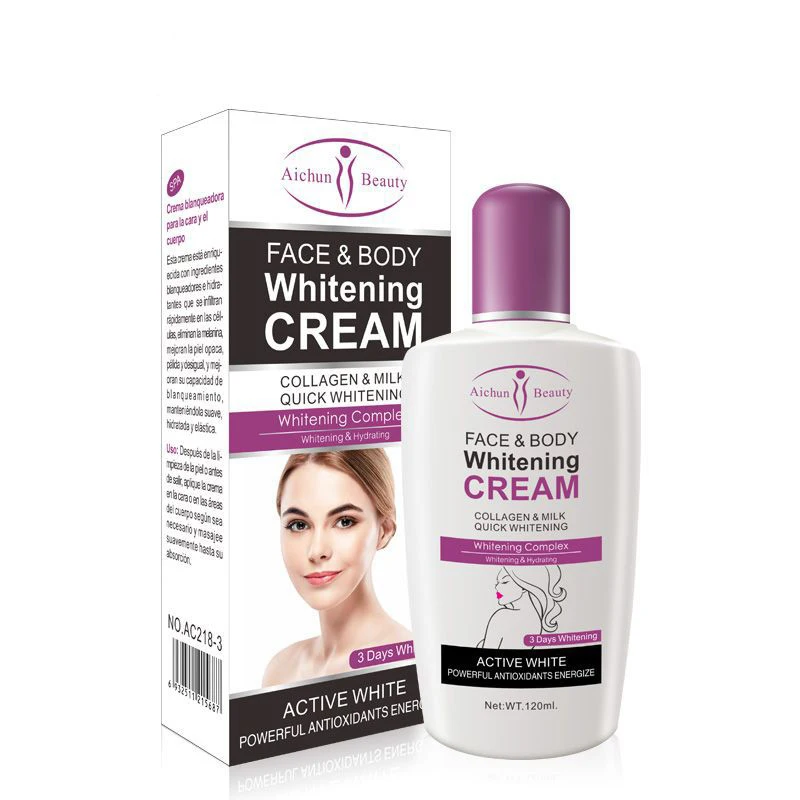 Aichun Beauty Summer Beach Body Face Whitening Cream Body Skin Brightening Bleaching Private Parts Armpit Whitener Cream
Aichun Beauty Summer Beach Body Face Whitening Cream Body Skin Brightening Bleaching Private Parts Armpit Whitener Cream