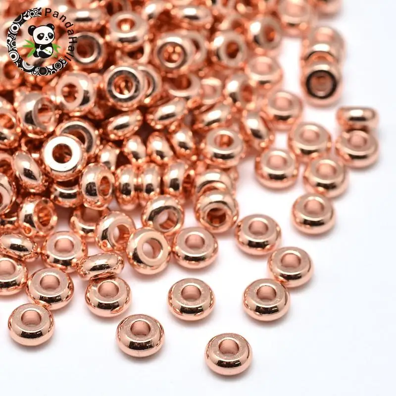 500pcs 4x2mm Environmental Brass Flat Round Loose Bead Spacers, Lead Free & Cadmium Free & Nickel Free,Hole: 1mm
500pcs 4x2mm Environmental Brass Flat Round Loose Bead Spacers, Lead Free & Cadmium Free & Nickel Free,Hole: 1mm