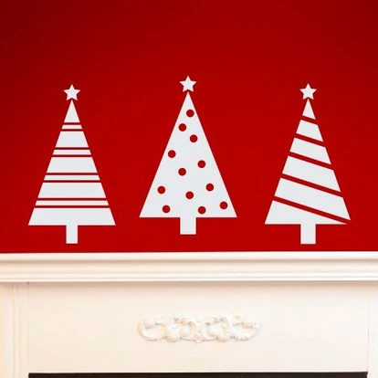 Christmas Tree Wall Decal 3 Tree Wall Stickers Baby Nursery Wall Decors Removable Wall Decoration N10
Christmas Tree Wall Decal 3 Tree Wall Stickers Baby Nursery Wall Decors Removable Wall Decoration N10