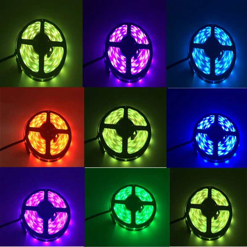 6803 IC Dream Color RGB LED Strip 5050 30LED/m IP67 Waterproof 5M + 133 Program RF Magic Controller + Adapter
6803 IC Dream Color RGB LED Strip 5050 30LED/m IP67 Waterproof 5M + 133 Program RF Magic Controller + Adapter