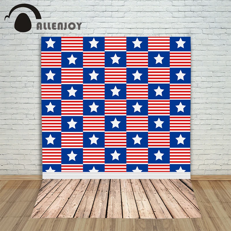 Allenjoy photo backdrops Blue Lattice Star Red Stripe Wood Children photocall backgrounds for photo studio background photograph
Allenjoy photo backdrops Blue Lattice Star Red Stripe Wood Children photocall backgrounds for photo studio background photograph
