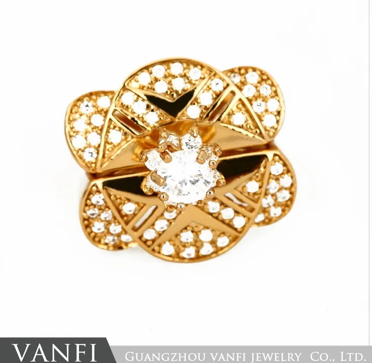 New Style Engagement Gold Color Shiny AAA Zircon Gift Flower Bridal Party Holiday Big Ring
New Style Engagement Gold Color Shiny AAA Zircon Gift Flower Bridal Party Holiday Big Ring