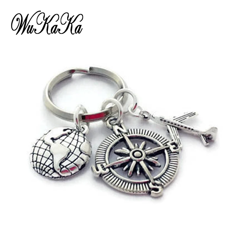 High quality Earth Aircraft Compass Men Car Keychain Pendant Creative 2020 New Man Key chain Men Jewelry for Boy gifts 
High quality Earth Aircraft Compass Men Car Keychain Pendant Creative 2020 New Man Key chain Men Jewelry for Boy gifts