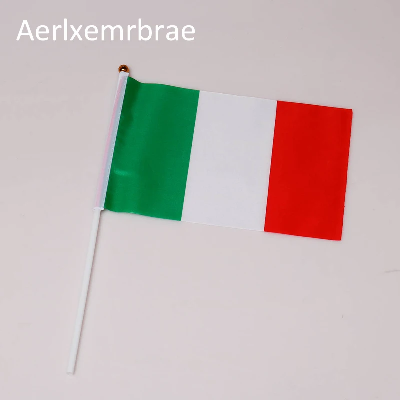 free shipping 50pcs italy Hand Flag National italy Hand Flag 14*21cm Polyester Banner Custom Hand flag
free shipping 50pcs italy Hand Flag National italy Hand Flag 14*21cm Polyester Banner Custom Hand flag