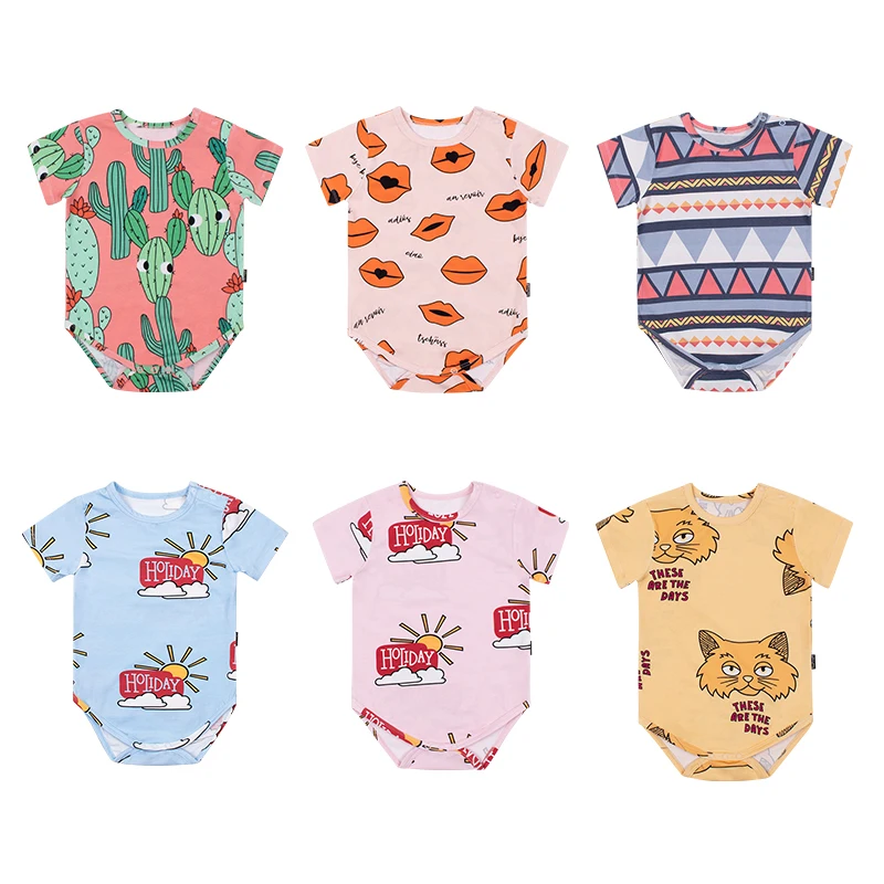 TinyPeople NEW 2019 baby onesies summer Short sleeve cotton fabrics jumpsuit bebe bodysuit baby boys girls cute newborn clothes
TinyPeople NEW 2019 baby onesies summer Short sleeve cotton fabrics jumpsuit bebe bodysuit baby boys girls cute newborn clothes