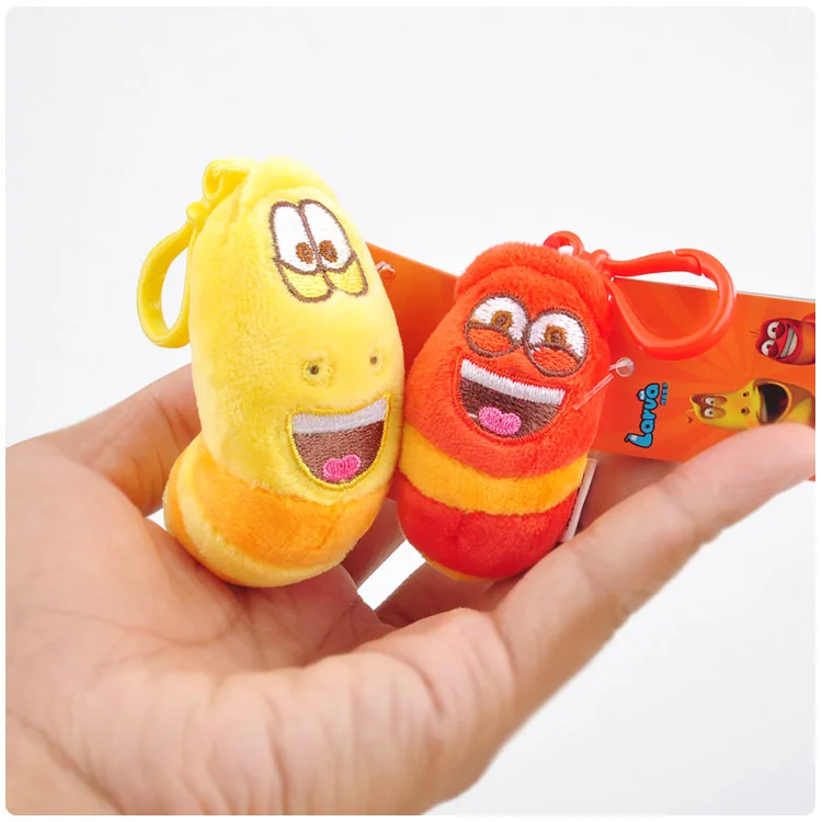Фото 1 пара красных и желтых плюшевых игрушек мягкие брелоки для - купить