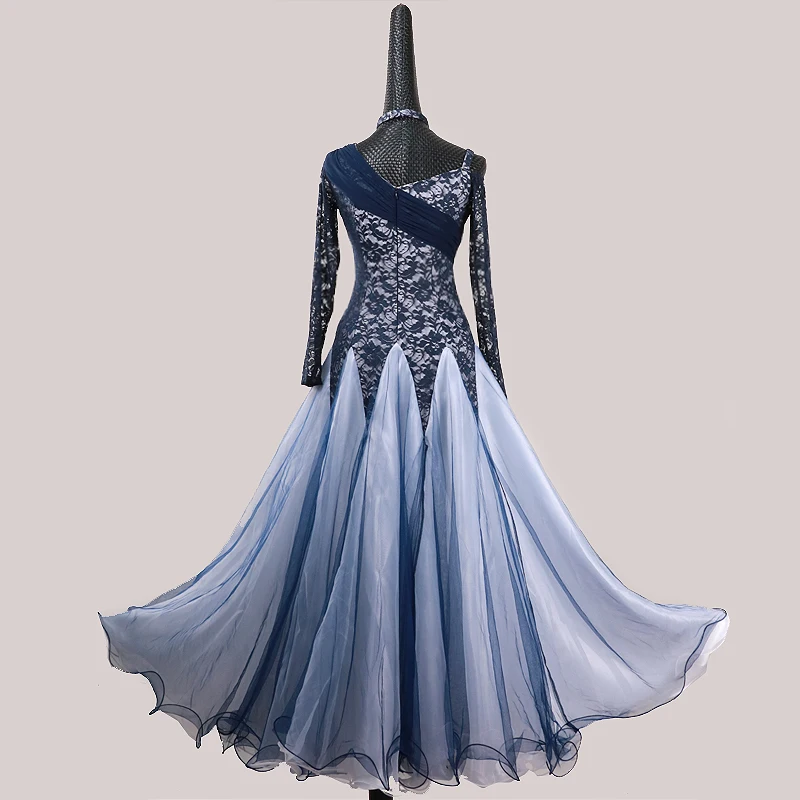 Ballroom Dance Dress For Women High Quality Competition Dresses Modern Waltz Tango Standard Ballroom Costume blue LXT1110
Ballroom Dance Dress For Women High Quality Competition Dresses Modern Waltz Tango Standard Ballroom Costume blue LXT1110