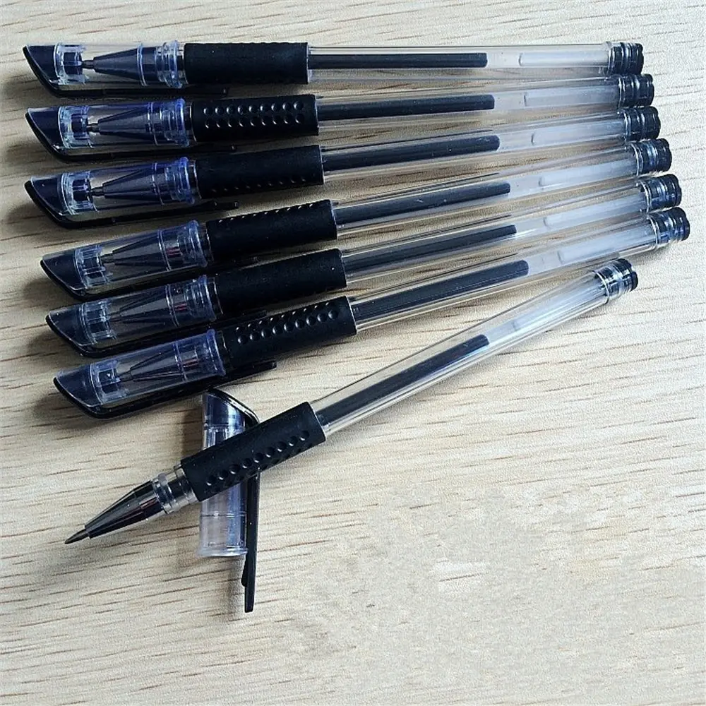 50 pcs Gel Pen 0.5mm Black Blue and Red Ink Very Good Writing Pen Metal Chirography Office & School Pen For Student
50 pcs Gel Pen 0.5mm Black Blue and Red Ink Very Good Writing Pen Metal Chirography Office & School Pen For Student