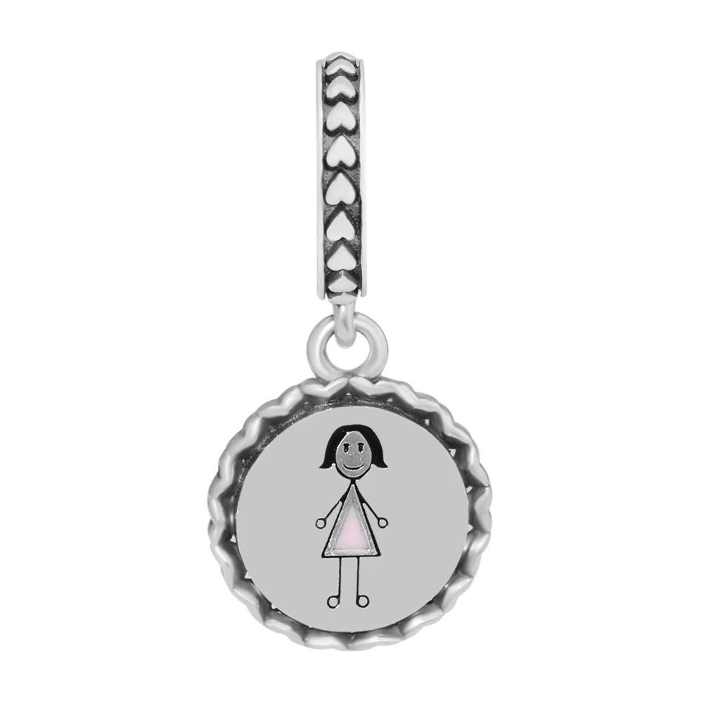 CKK Silver 925 Jewelry Fits Pandora Bracelets Mom Stick Figure Dangle Charm, Mixed Enamel Original Sterling Silver Beads
CKK Silver 925 Jewelry Fits Pandora Bracelets Mom Stick Figure Dangle Charm, Mixed Enamel Original Sterling Silver Beads