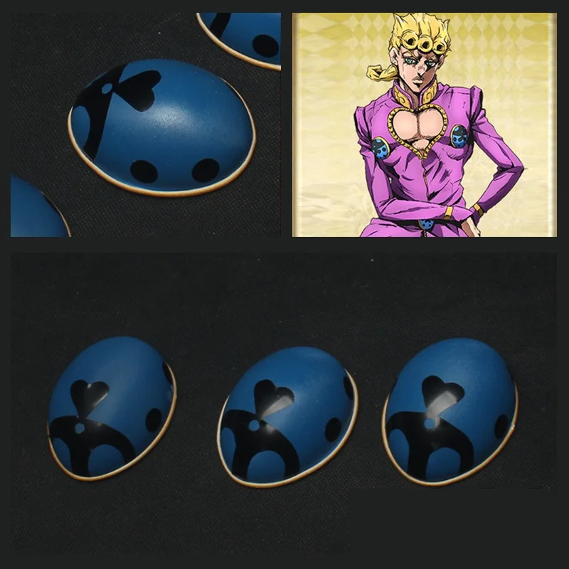 3PCS/Set JOJO's Bizarre Adventure Golden Wind Cosplay Accessories Giorno Giovanna Chest Waist Costume Accessories Ornament Props
3PCS/Set JOJO's Bizarre Adventure Golden Wind Cosplay Accessories Giorno Giovanna Chest Waist Costume Accessories Ornament Props
