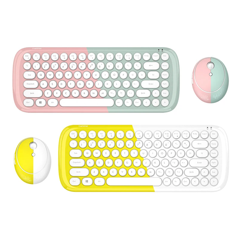 2.4G Wireless Keyboard Mini Mouse Combo Candy Keyboard Gaming Mouse For Macbook Air Pro Xiaomi Lenovo Laptop PC Computer Girls
2.4G Wireless Keyboard Mini Mouse Combo Candy Keyboard Gaming Mouse For Macbook Air Pro Xiaomi Lenovo Laptop PC Computer Girls