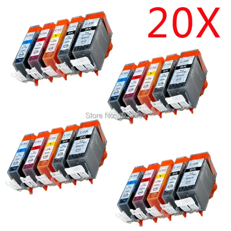 Картридж для принтера canon MP640 / MP640R MP648 MP980 MP988 MP990/MP996 20 шт. | Компьютеры и офис