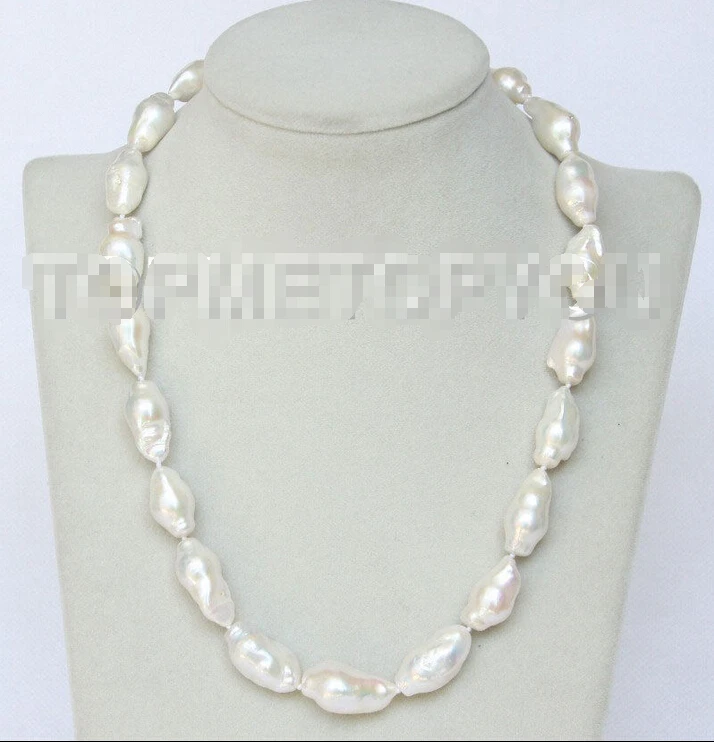 AAA Baroque Luster 18" 28mm white Reborn keshi pearls necklace E2946^^^@^Noble style Natural Fine jewe FREE SHIPPING
AAA Baroque Luster 18" 28mm white Reborn keshi pearls necklace E2946^^^@^Noble style Natural Fine jewe FREE SHIPPING